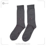 جوراب نخی ساق بلند مردانه بسته ۶ جفتی کد ۱۰۱۵(۲)