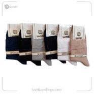 جوراب نیم ساق زنانه ساده رنگی کد ۱۰۴۱
